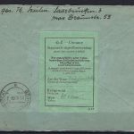 Saar Mi 265, 269 Einschreiben portog., Saarbrücken n. Simmern, ME 340€