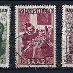 Saar/Saarland Mi 268, 269, 271 je ° und gep. Ney/Geigle BPP, ME 440€