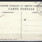 Saar / Saarland Mi 304 auf Postkarte, KM Ney BPP, ME 80€