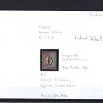 Schweiz Mi 2 II ° "Sperati Fälschung"