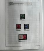 DR Sammlung ca. 1933-1937 °/*/ und wenige (*)