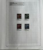 DR Sammlung ca. 1933-1937 °/*/ und wenige (*)