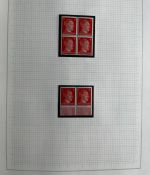 DR Teil-Spezialsammlung der Hitler Ausgaben **/*/°