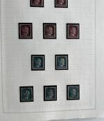 DR Teil-Spezialsammlung der Hitler Ausgaben **/*/°