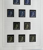 DR Teil-Spezialsammlung der Hitler Ausgaben **/*/°