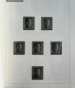 DR Teil-Spezialsammlung der Hitler Ausgaben **/*/°