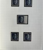 DR Teil-Spezialsammlung der Hitler Ausgaben **/*/°