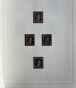 DR Teil-Spezialsammlung der Hitler Ausgaben **/*/°