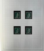 DR Teil-Spezialsammlung der Hitler Ausgaben **/*/°