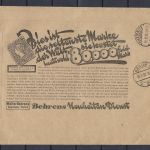 DR Block 1 auf Einschreibebrief befördert von Berlin n. Chemnitz