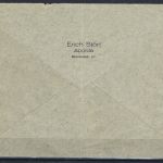 DR Berufsstände ZD S 224 auf Bedarfsbrief, überfrankiert