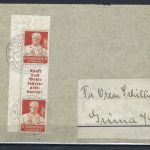 DR Berufsstände ZD S 224 auf Bedarfsbrief, überfrankiert