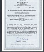 P) DAP China 1913, Einschreiben-Rückscheinbrief Kanton n. Berlin, Steuer BPP