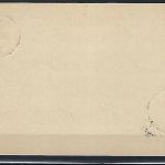 P) DAP China, Ganzsache Bahnpost Tsingtau-Weihsien Zug 2 1903