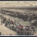 P) DAP China seltene AK "Native City in Schanghai" gel. n. Görlitz 1906