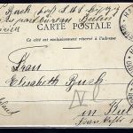 P) DAP China, Flöße a. d. Syniang-Fluss, SMS Leipzig in Hankau n. Kiel 1907