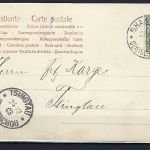 P) DAP China, AK Reis-dreschen, Shanghai-Tsingtau 1903