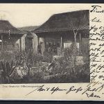 P) DAP China, AK D. Offizierquartier Peking, Tientsin-Koblenz 1901