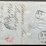 P) Baden 3 belege EF/MeF, Paar 10b, 1x Charge, 1x Postablage, Mängel