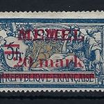 P) Memel Mi 33 ** geprüft Dr. petersen BPP