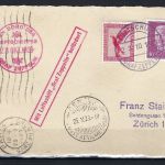 Zeppelinpost 23.10.1929 in die Schweiz über Paris
