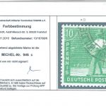 Kontrollrat II Mi 946c ° mit Befund Arge, ME 150€