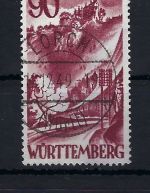 Fr. Zone Württemberg Mi 37 ° gep. Schlegel BPP, ME 130€