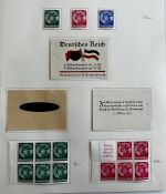 C) DR 1933, Partie aus Spezialsamm., Block 2 und mehr, ME ca. 1850€