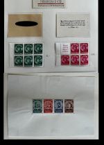 C) DR 1933, Partie aus Spezialsamm., Block 2 und mehr, ME ca. 1850€