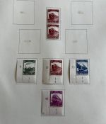 C) DR 1935, Partie aus Spezialsamm. **/*, Ecken, Einheiten, ME ca. 2170€