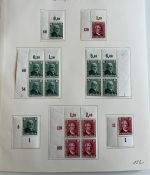 C) DR 1936, Partie aus Spezialsamm. **/*, Ecken, Einheiten, ME ca. 2320€
