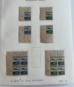 C) DR 1936, Partie aus Spezialsamm. **/*, Ecken, Einheiten, ME ca. 2320€