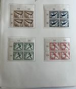 C) DR 1936, Partie aus Spezialsamm. **/*, Ecken, Einheiten, ME ca. 2320€
