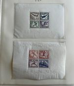C) DR 1936, Partie aus Spezialsamm. **/*, Ecken, Einheiten, ME ca. 2320€