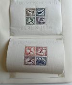 C) DR 1936, Partie aus Spezialsamm. **/*, Ecken, Einheiten, ME ca. 2320€