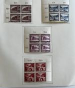 C) DR 1936, Partie aus Spezialsamm. **/*, Ecken, Einheiten, ME ca. 2320€