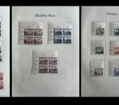 C) DR 1937, Partie aus Spezialsam. **/*/°, Ecken, Einheiten, ME ca. 860€