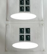 C) DR 1937, Partie aus Spezialsam. **/*/°, Ecken, Einheiten, ME ca. 860€