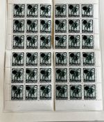 C) DR 1938, Partie aus Spezialsamm. **/*, Ecken, Einheiten, ME ca. 1300€