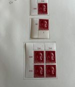 C) DR 1938, Partie aus Spezialsamm. **/*, Ecken, Einheiten, ME ca. 1300€