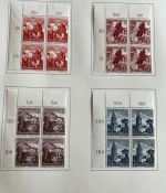 C) DR 1938, Partie aus Spezialsamm. **/*, Ecken, Einheiten, ME ca. 1300€