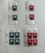 C) DR 1939, Partie aus Spezialsamm. **/*, Ecken, Einheiten, ME ca. 3500€