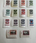C) DR 1939, Partie aus Spezialsamm. **/*, Ecken, Einheiten, ME ca. 3500€