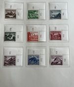 C) DR 1939, Partie aus Spezialsamm. **/*, Ecken, Einheiten, ME ca. 3500€