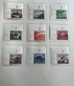 C) DR 1939, Partie aus Spezialsamm. **/*, Ecken, Einheiten, ME ca. 3500€
