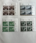 C) DR 1939, Partie aus Spezialsamm. **/*, Ecken, Einheiten, ME ca. 3500€