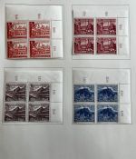 C) DR 1939, Partie aus Spezialsamm. **/*, Ecken, Einheiten, ME ca. 3500€