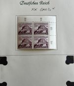 C) DR 1939, Partie aus Spezialsamm. **/*, Ecken, Einheiten, ME ca. 3500€