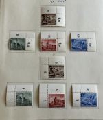 C) DR 1940, Partie aus Spezialsamm. **/*, Ecken, Einheiten, ME ca. 1530€