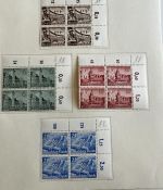 C) DR 1940, Partie aus Spezialsamm. **/*, Ecken, Einheiten, ME ca. 1530€
